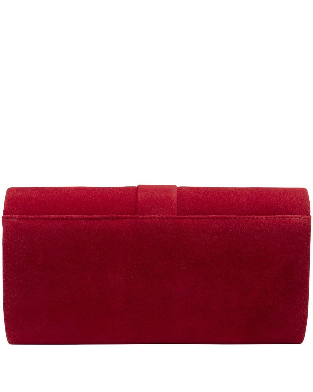Lotus Red Aletta Clutch Bag