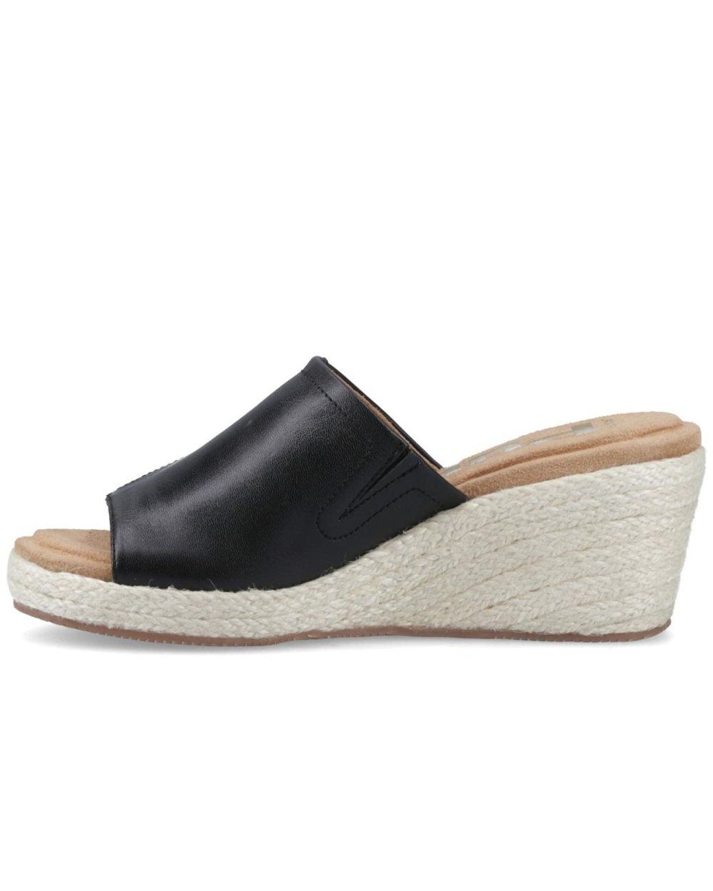 Hush Puppies Blue Willow Rattan Sandals