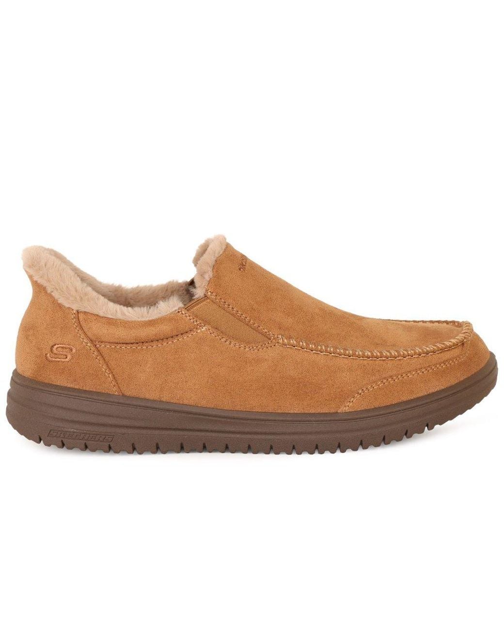 Skechers Brown Slip for men