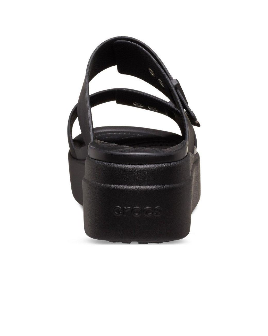 CROCSTM Black Brooklyn Sandals