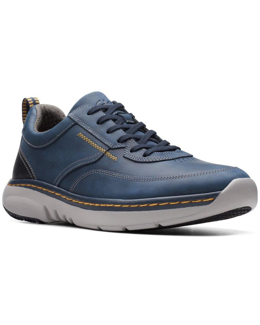Craft Pace Tenis Clarks Pro Knit Hombre Azul Marino Para Trabajo