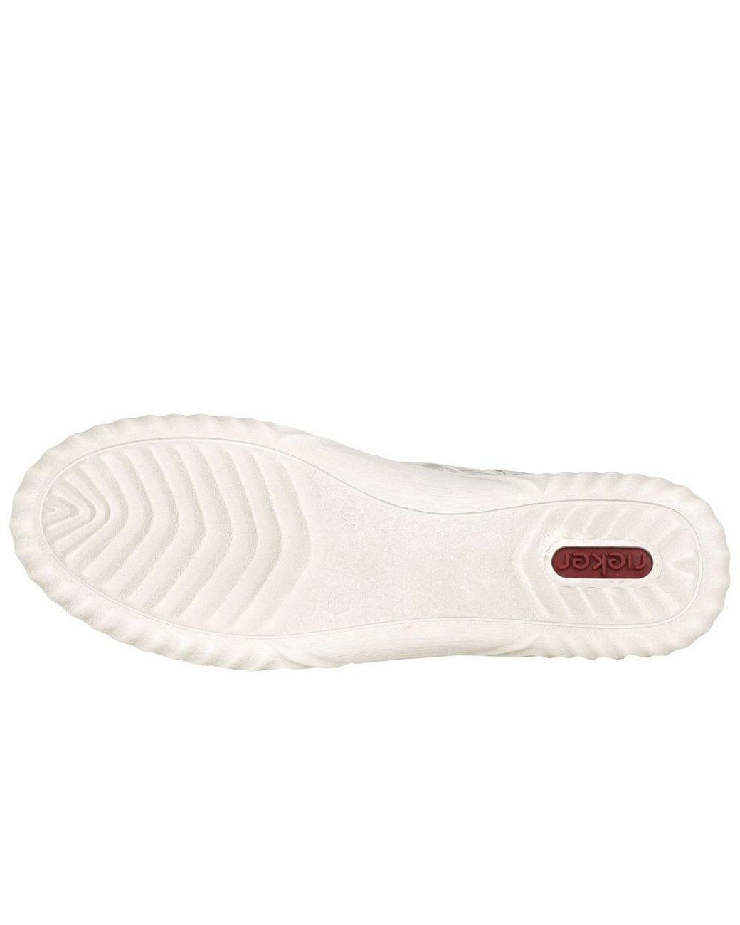 Rieker White Norma Trainers