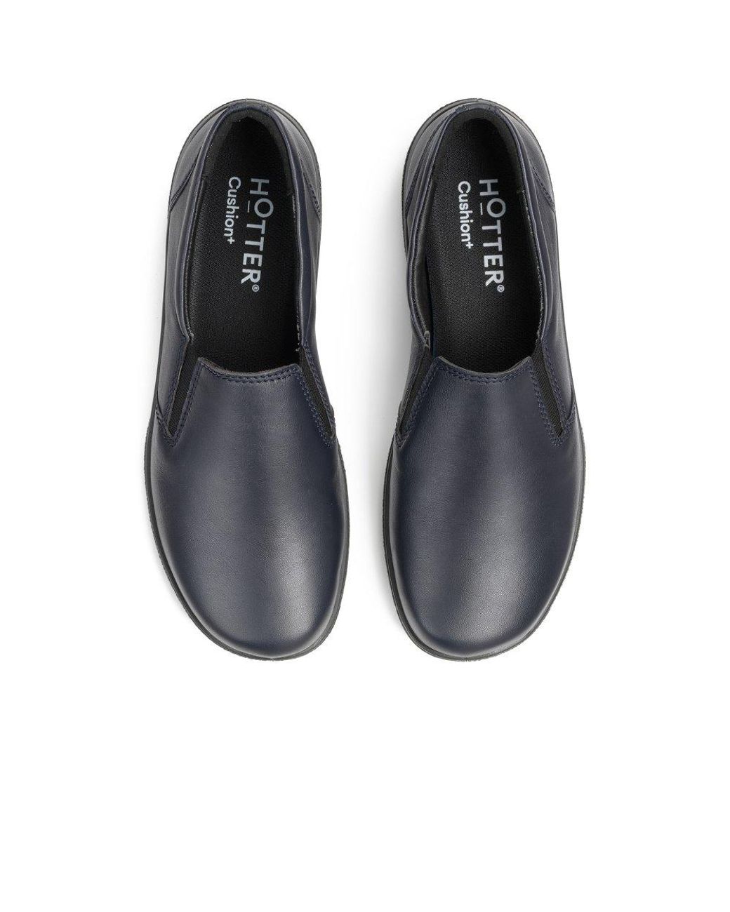 Hotter Blue Glove Ii Extra Wide Fit Slip On Shoes