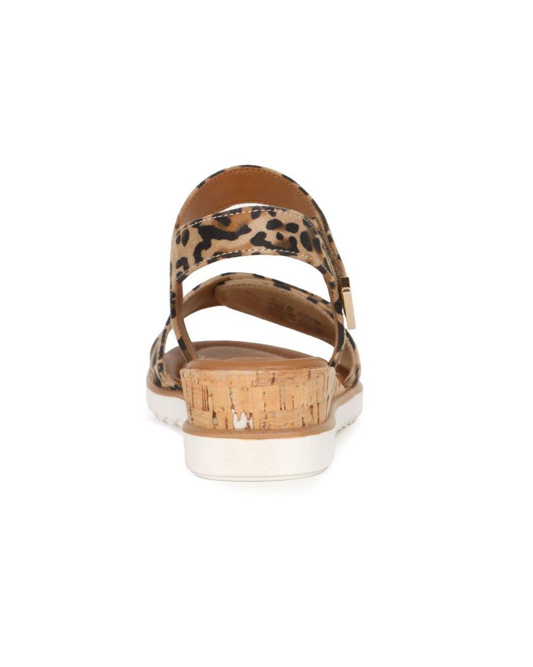 Tamaris Brown Iris Low Wedge Sandals