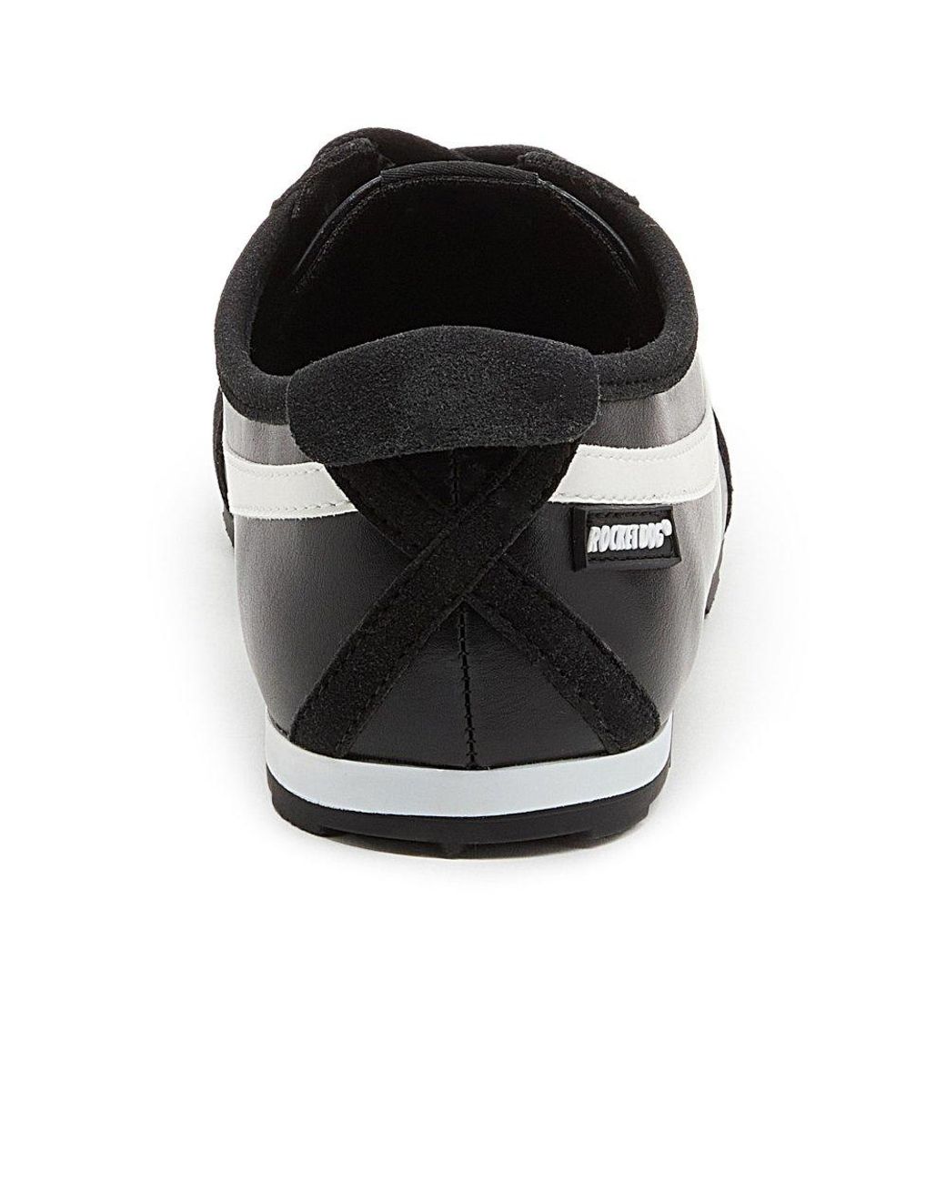 Rocket Dog Black Destin Pu Combo Trainers