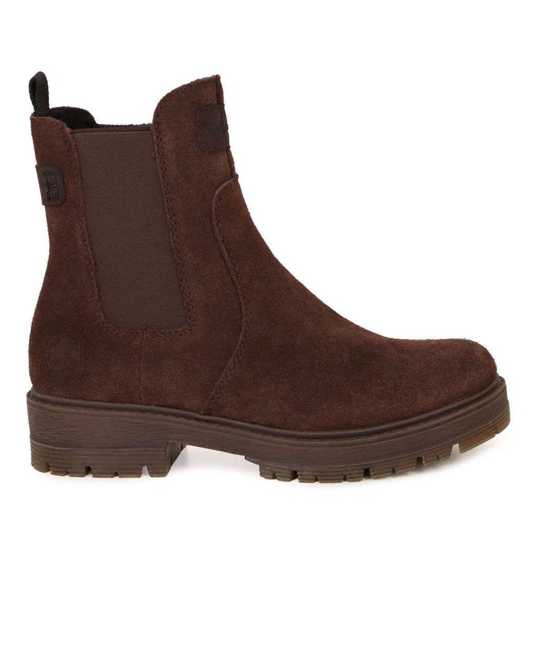 Rieker Brown Morton Chelsea Boots