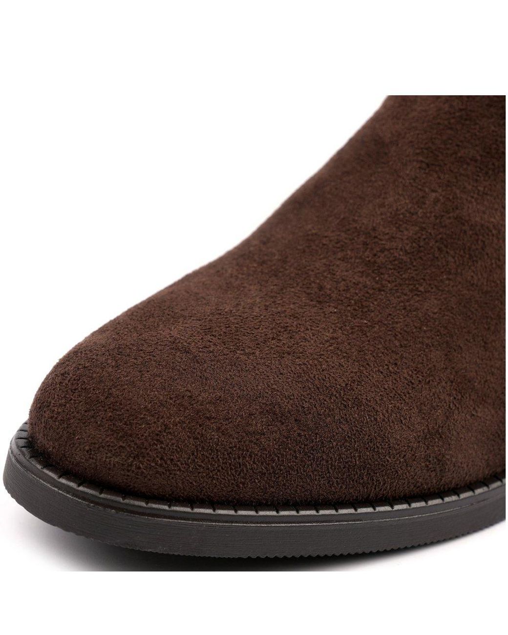 Lunar Brown Kesha Knee High Boots