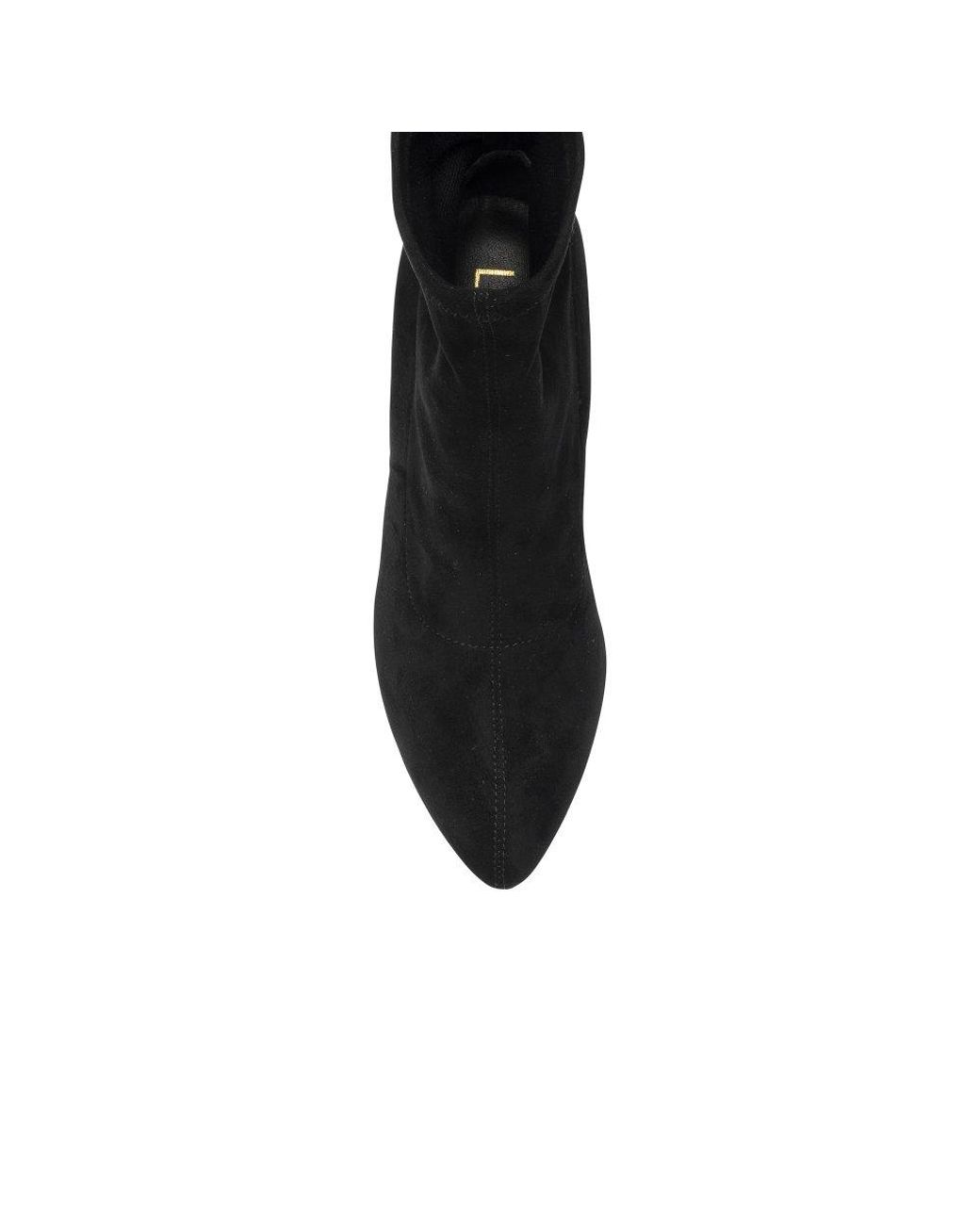 Lotus Black Tori Ankle Boots
