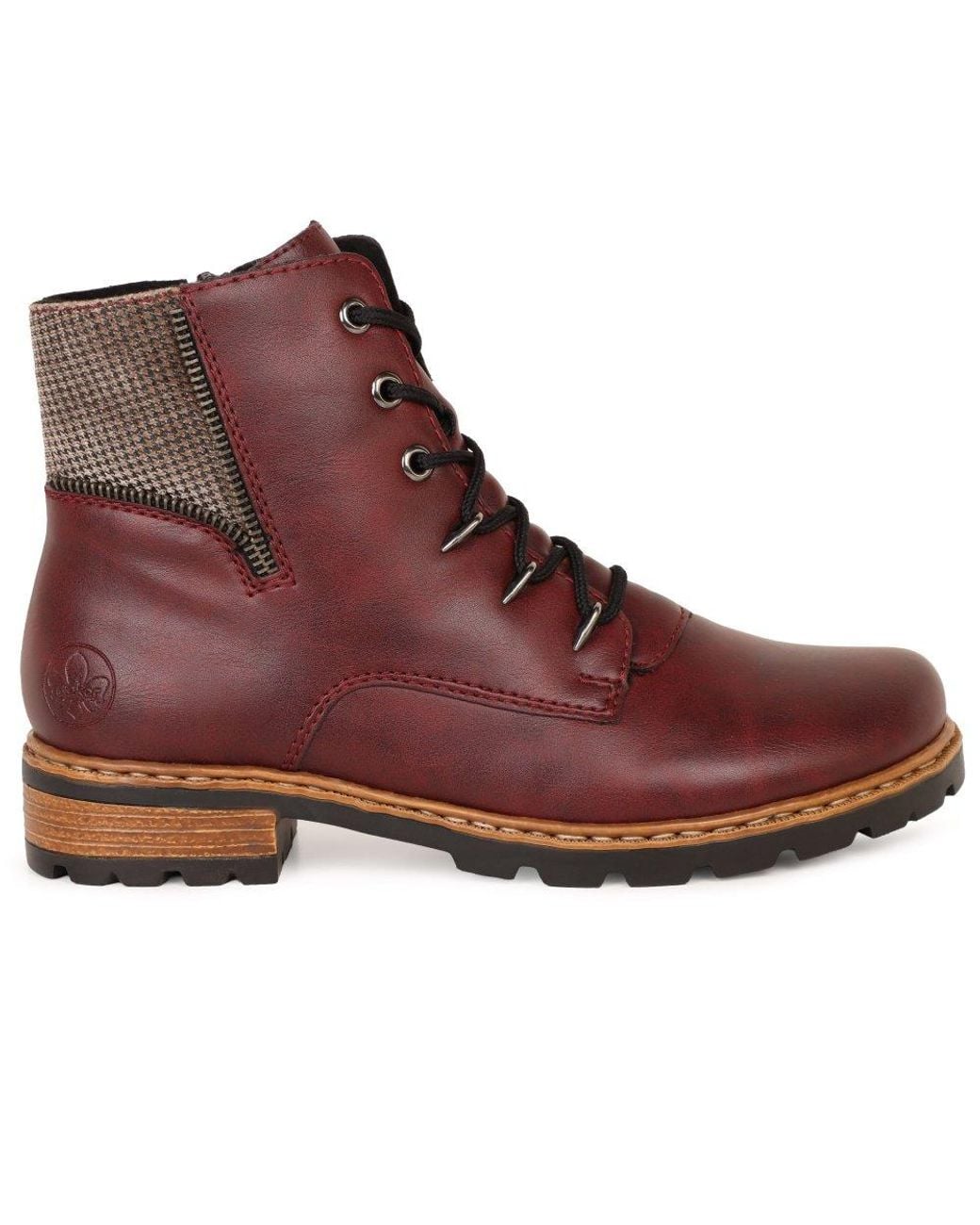 Rieker Brown Brompton Ankle Boots