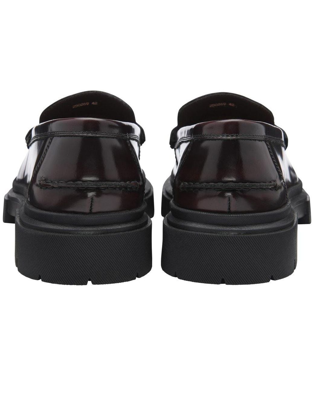 Frank Wright Black Cook Loafers for men