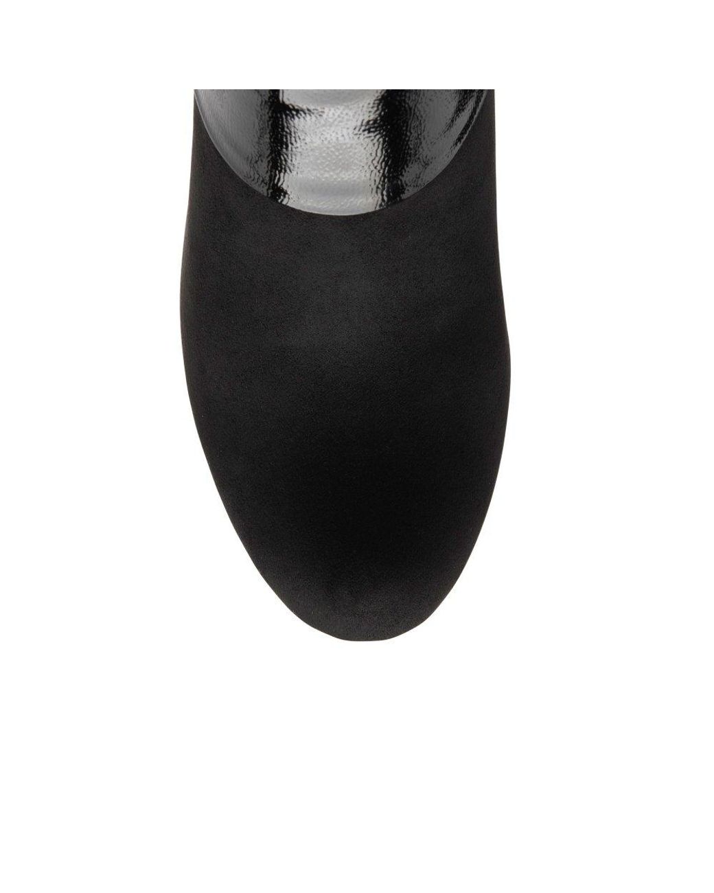Lotus Black Maya High Cut Court Shoes Size: 3