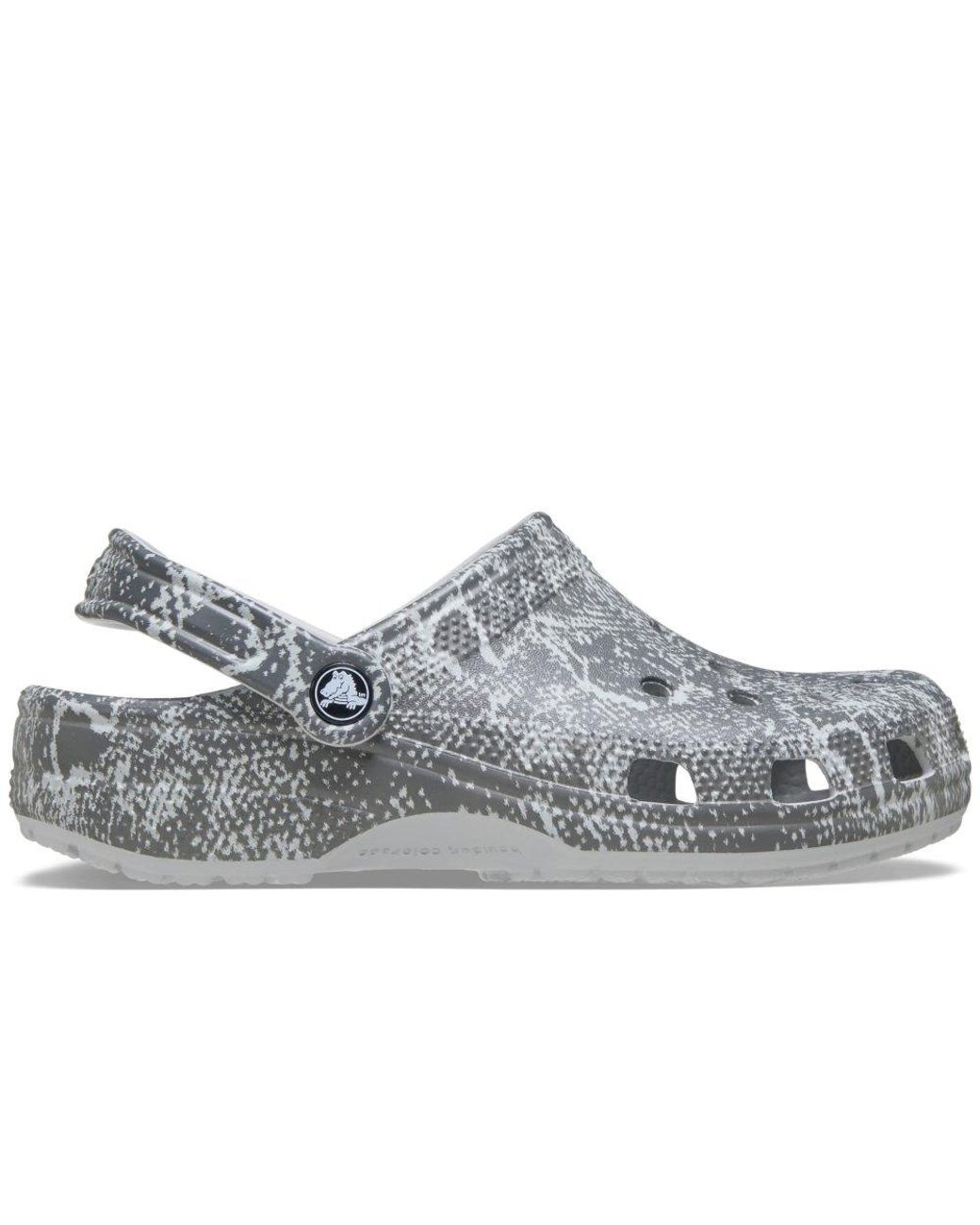 CROCSTM Gray Classic Pop Animal Clogs
