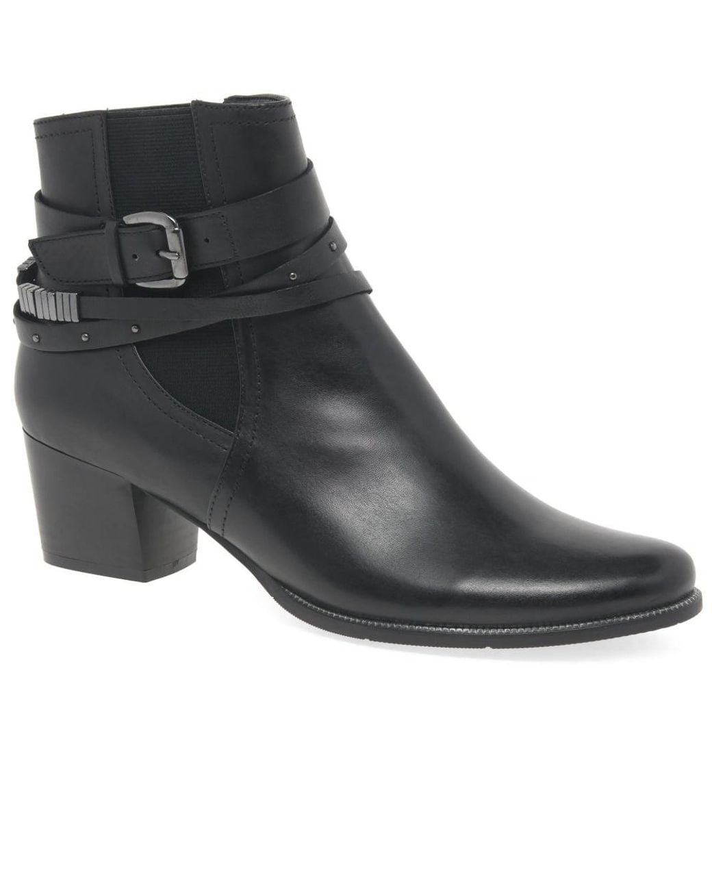 Regarde Le Ciel Black Isabel Ankle Boots