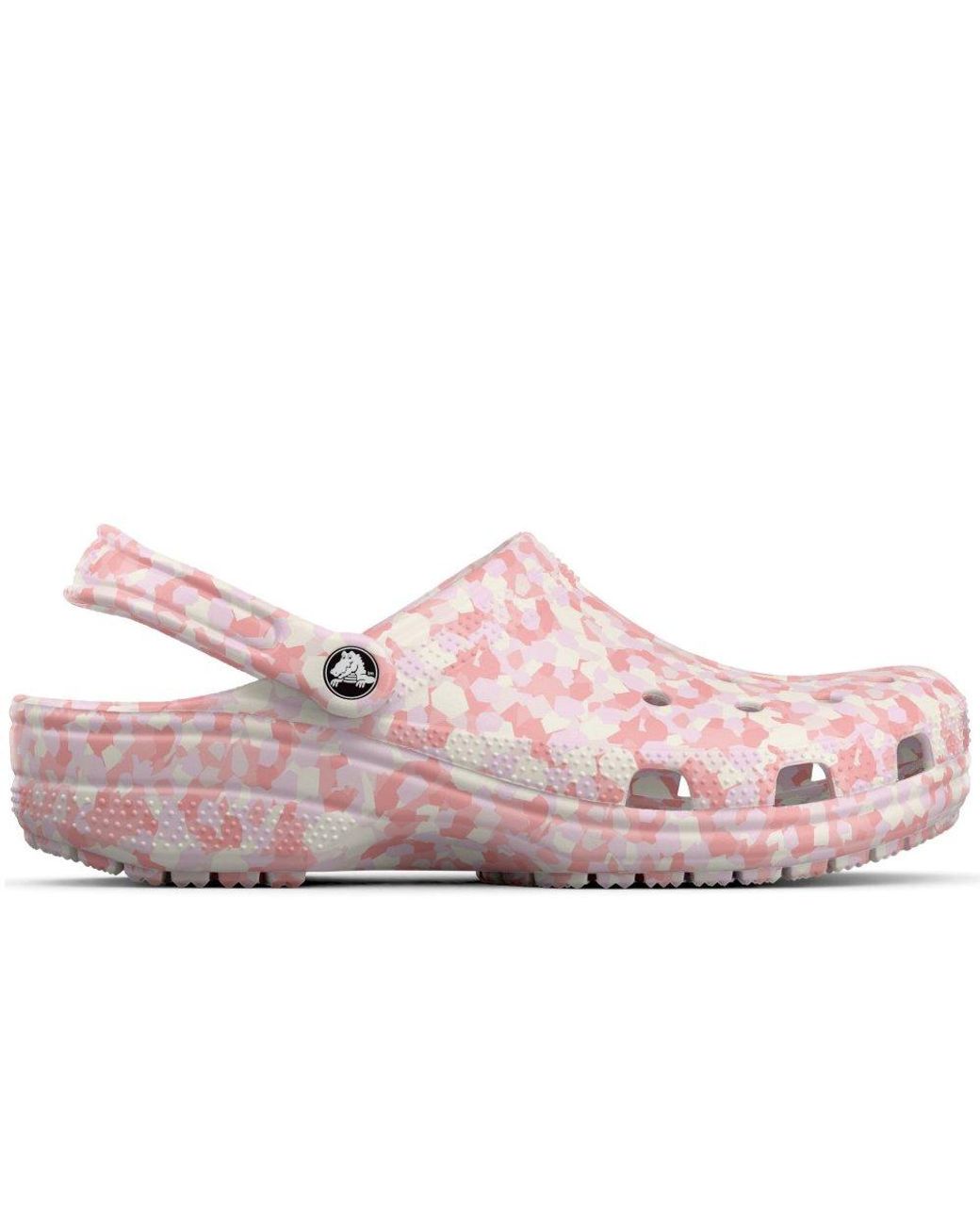 CROCSTM Pink Classic Confetti Clogs