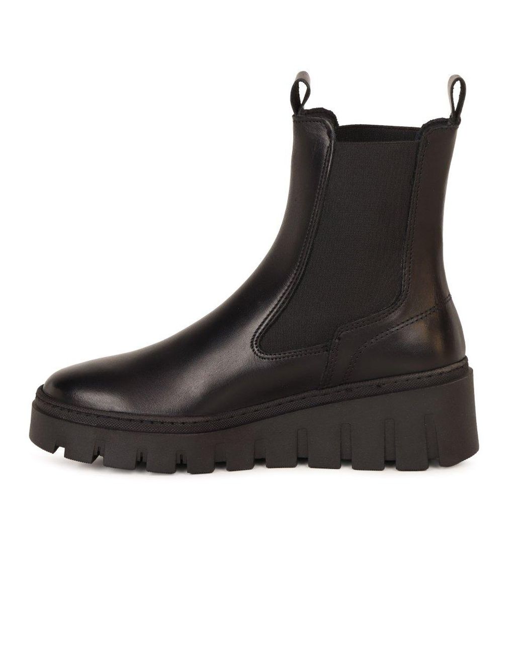 Tamaris Black Cobina Chelsea Boots