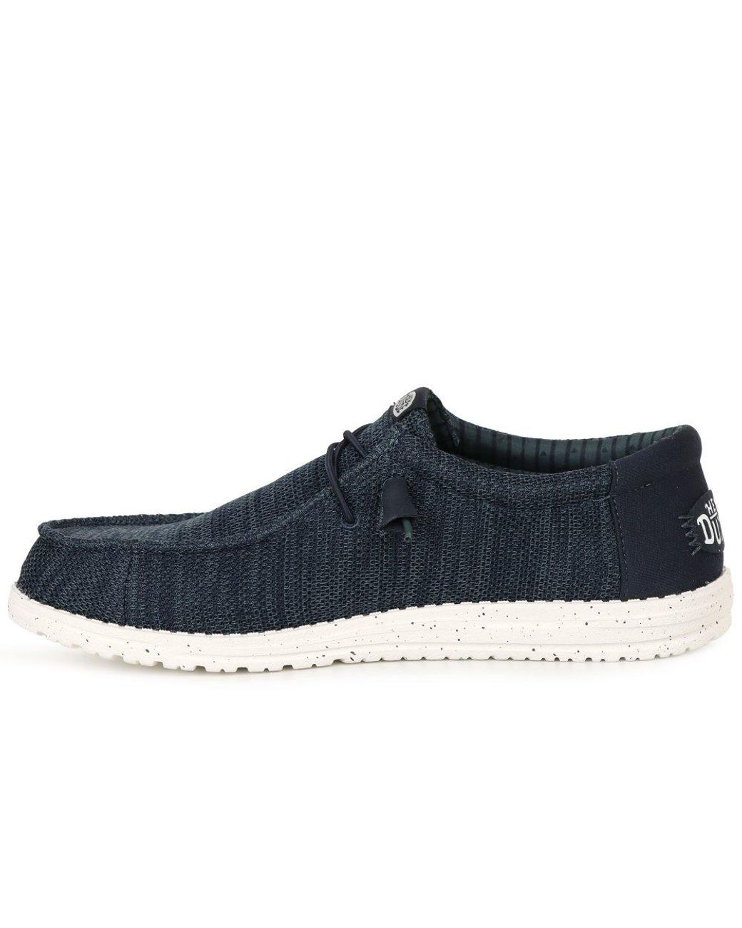 HeyDude Blue Wally Stretch Shoes for men