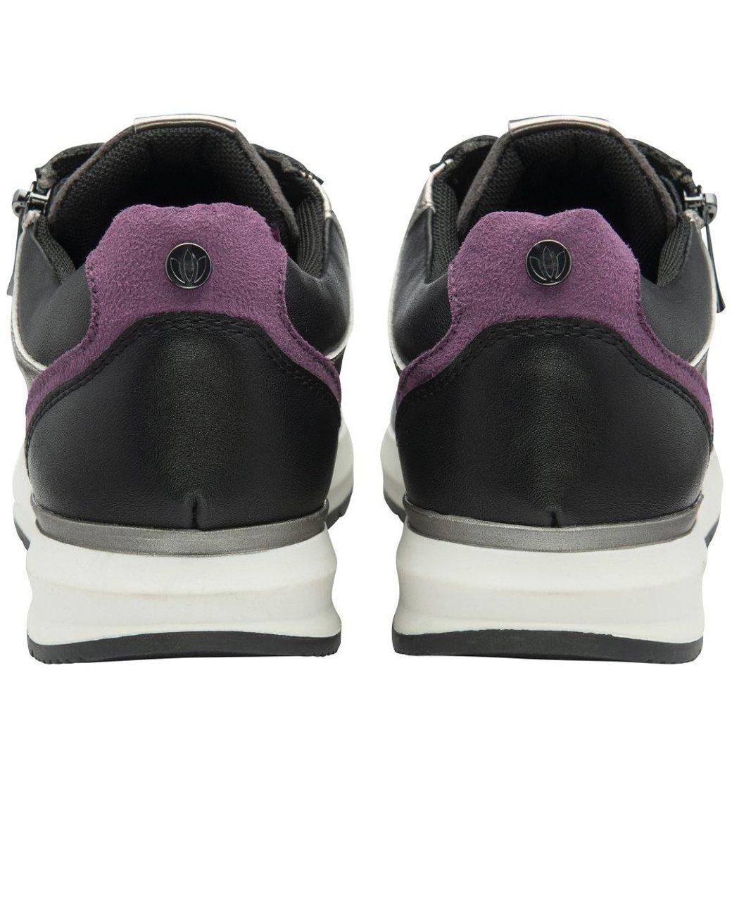 Lotus Black Venus Trainers