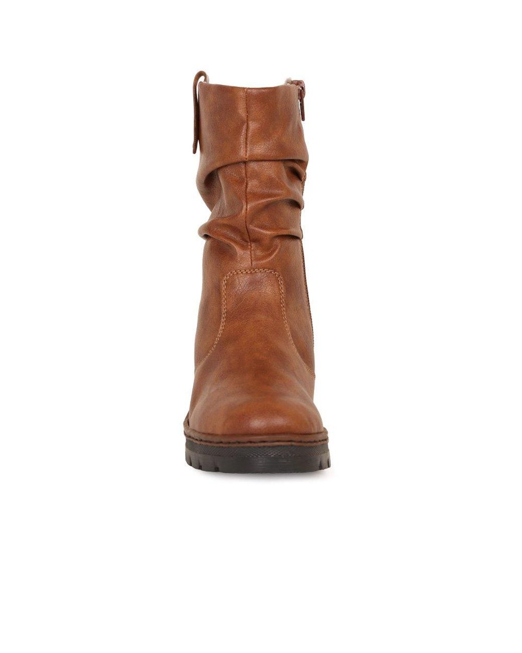 Rieker Brown Croft Ankle Boots