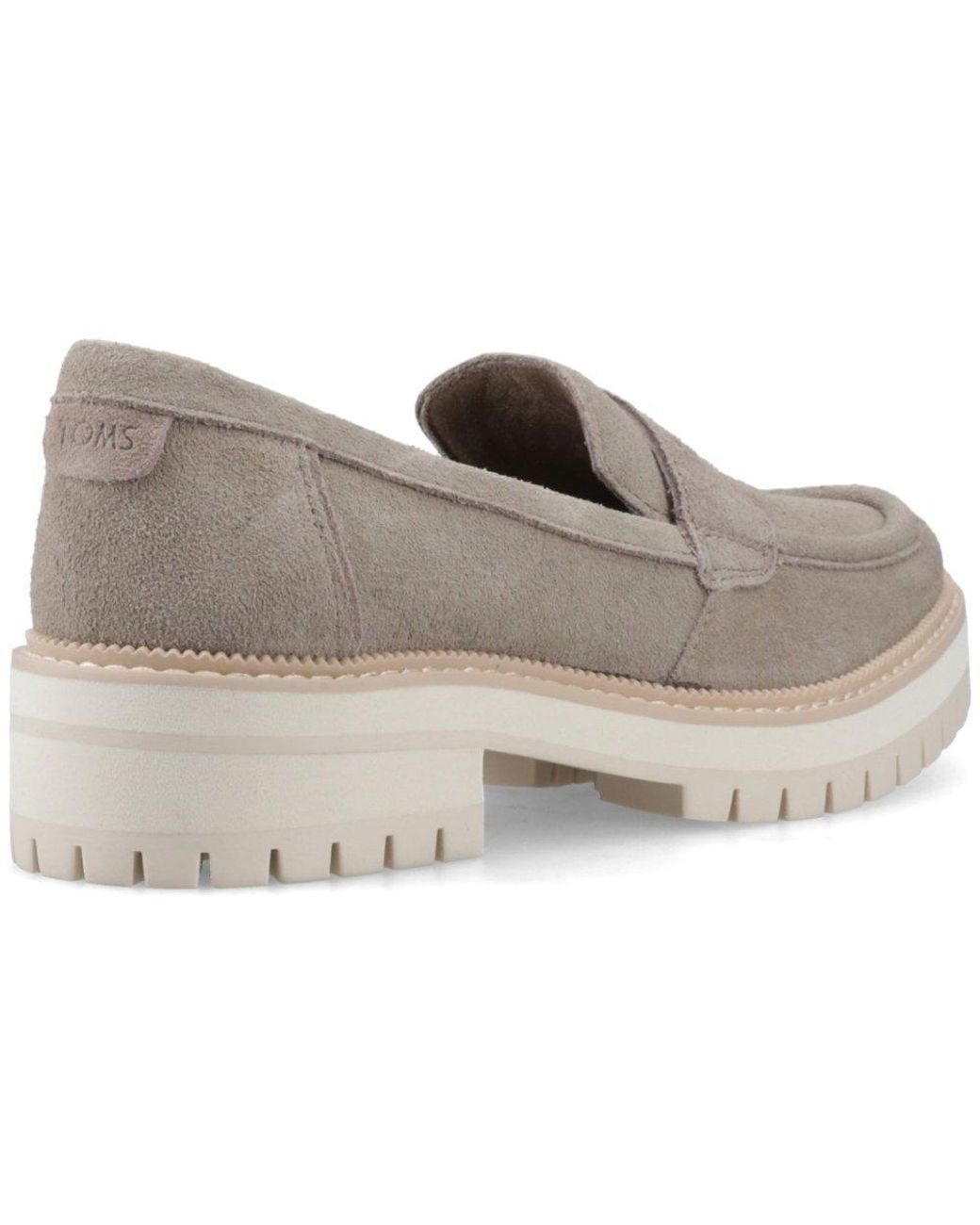 TOMS Gray Cara Loafers