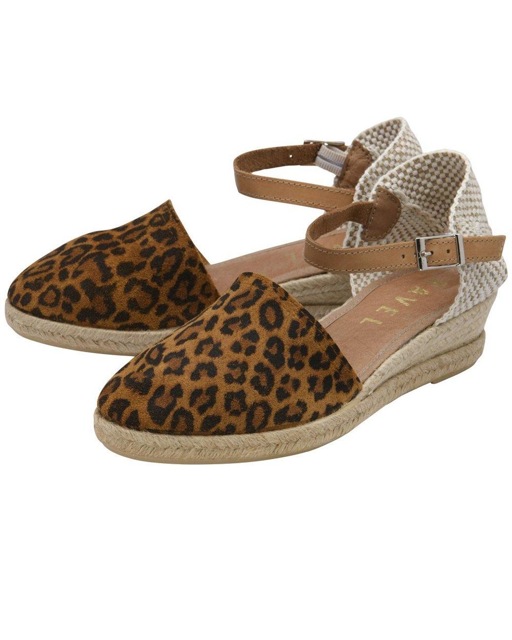 Ravel Metallic Fulbeck Espadrille Sandals