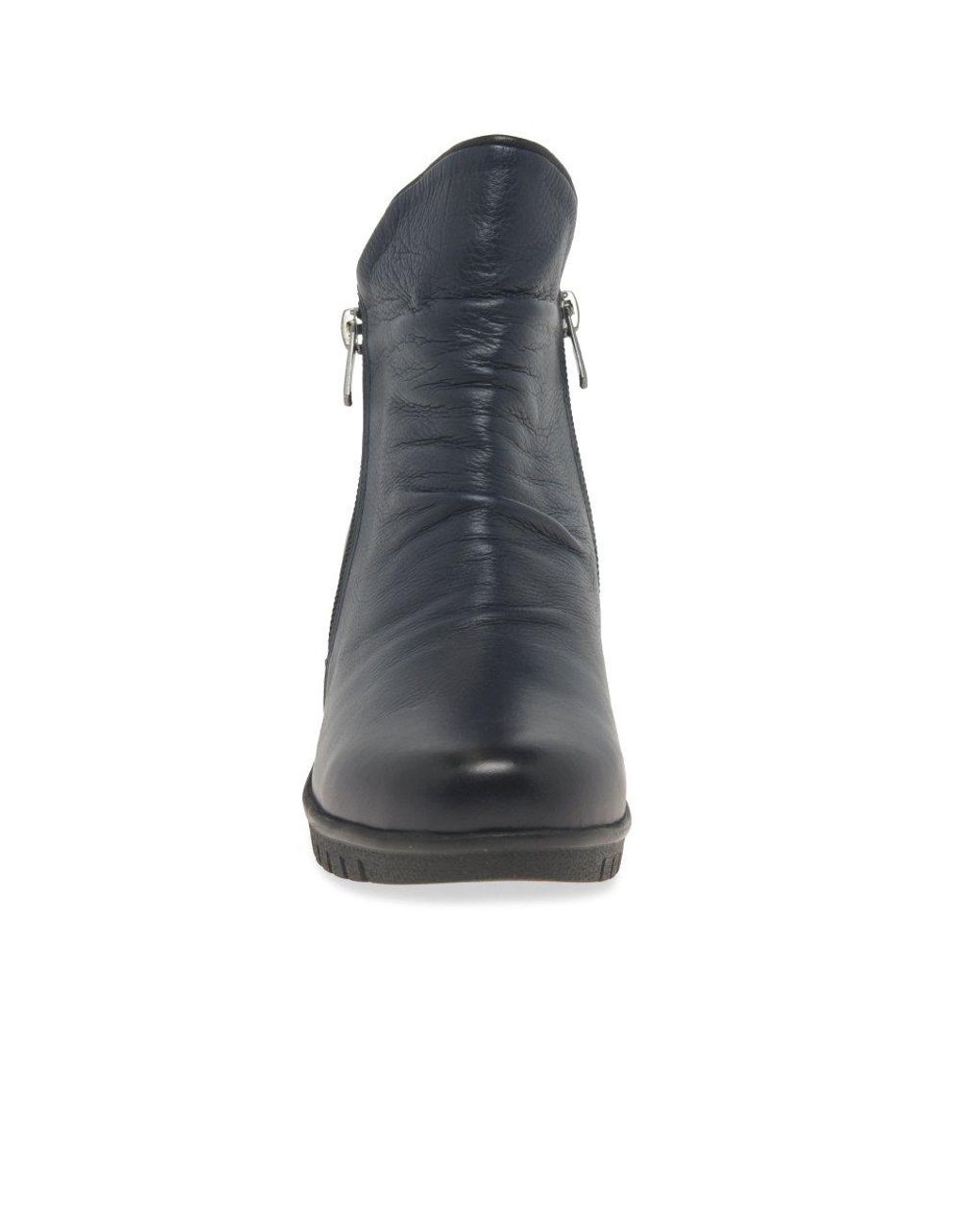 Lotus Black Cordelia Ankle Boots