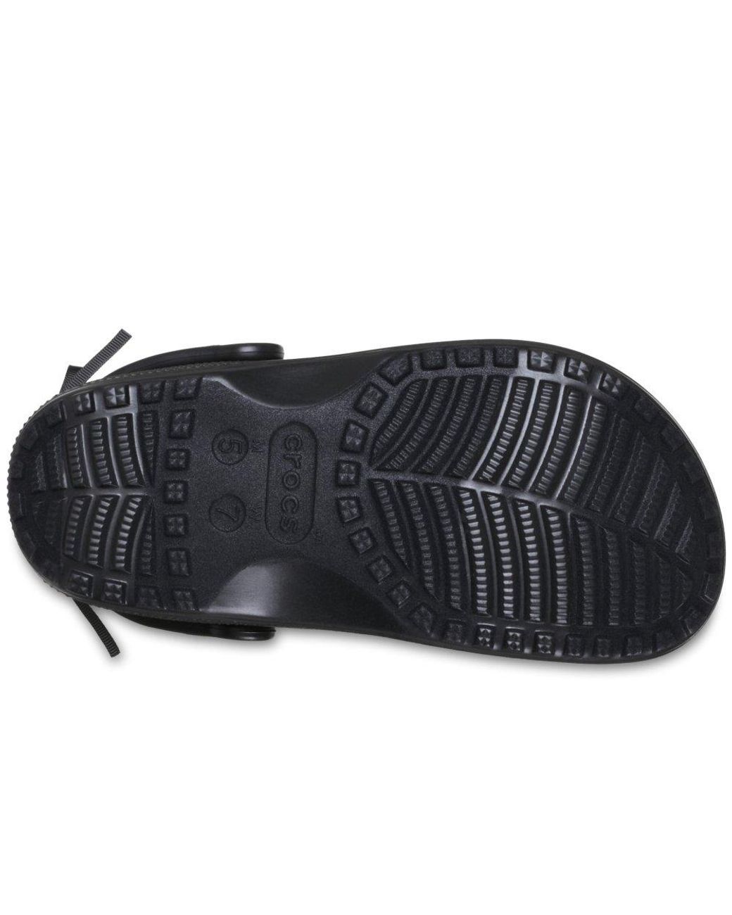 CROCSTM Black Crafted Lace Clogs