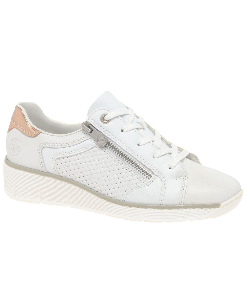Rieker Reflect Trainers in White | Lyst Canada