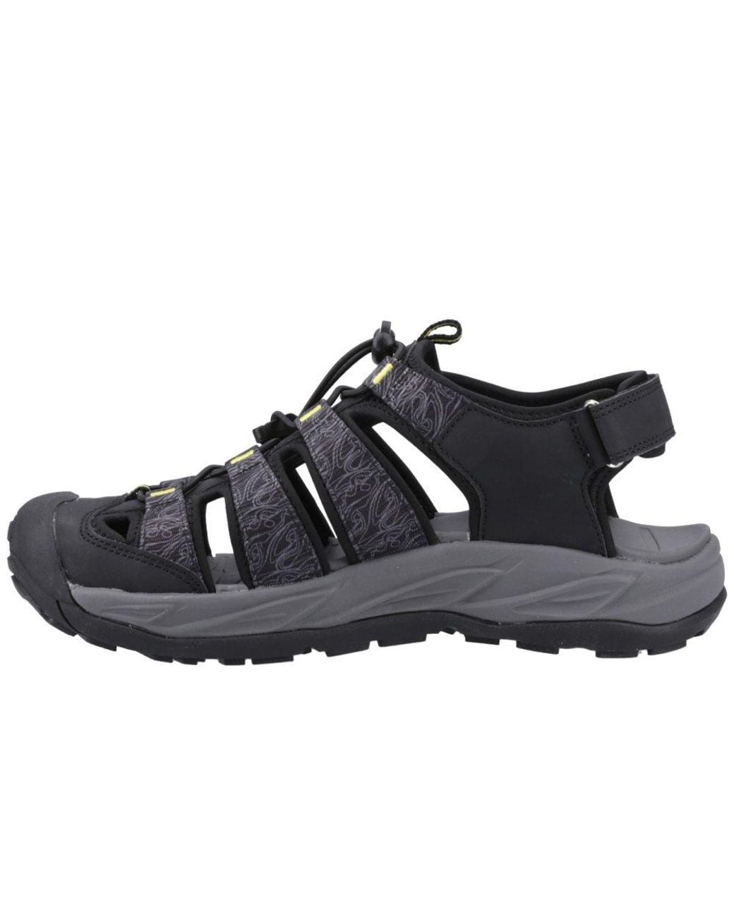Cotswold Black Minster Sandals for men
