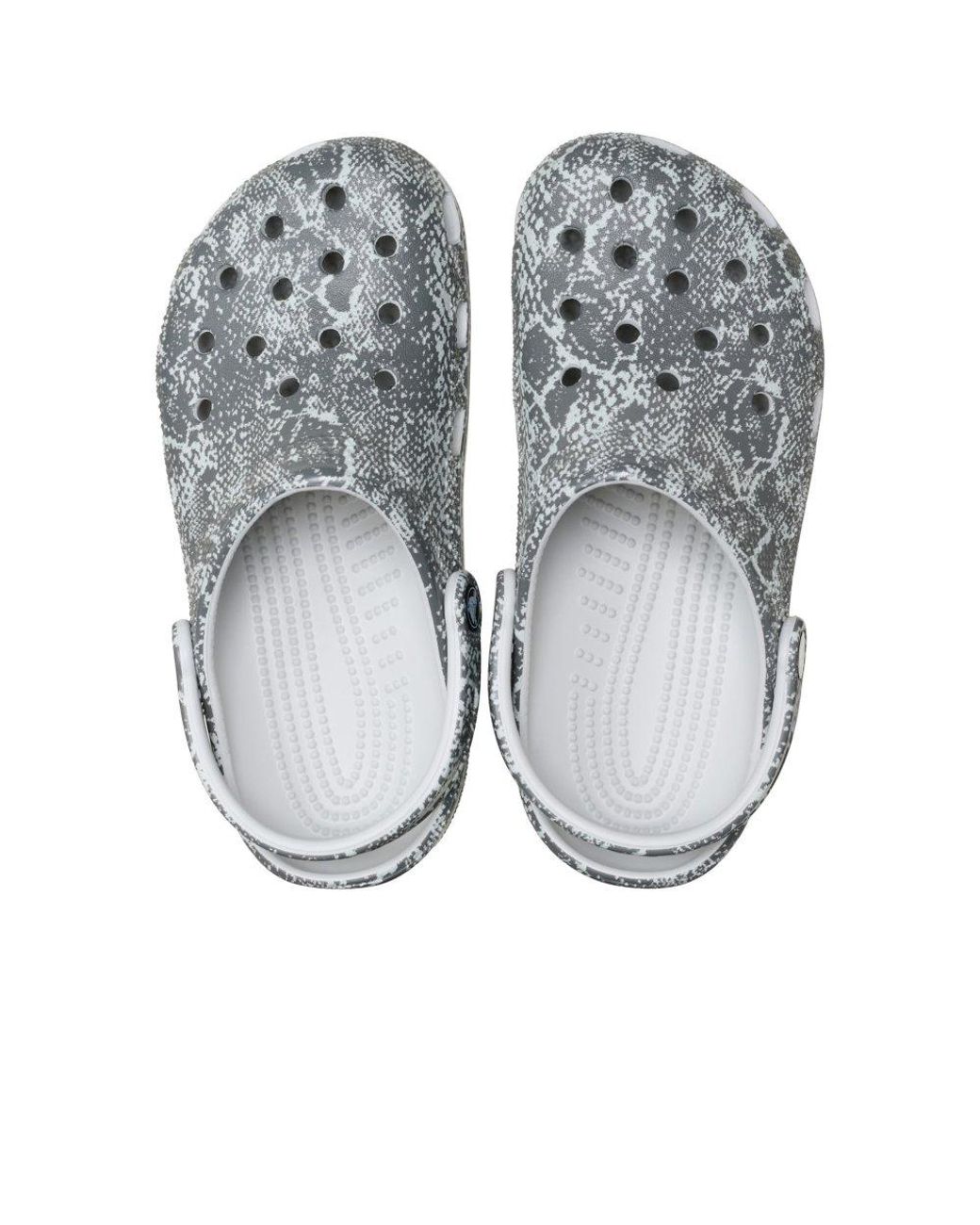 CROCSTM Gray Classic Pop Animal Clogs