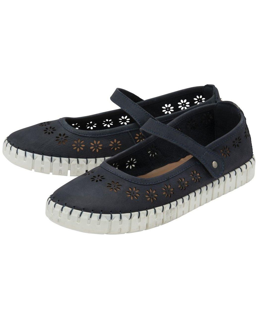 Lotus Blue Aurelia Mary Jane Pumps