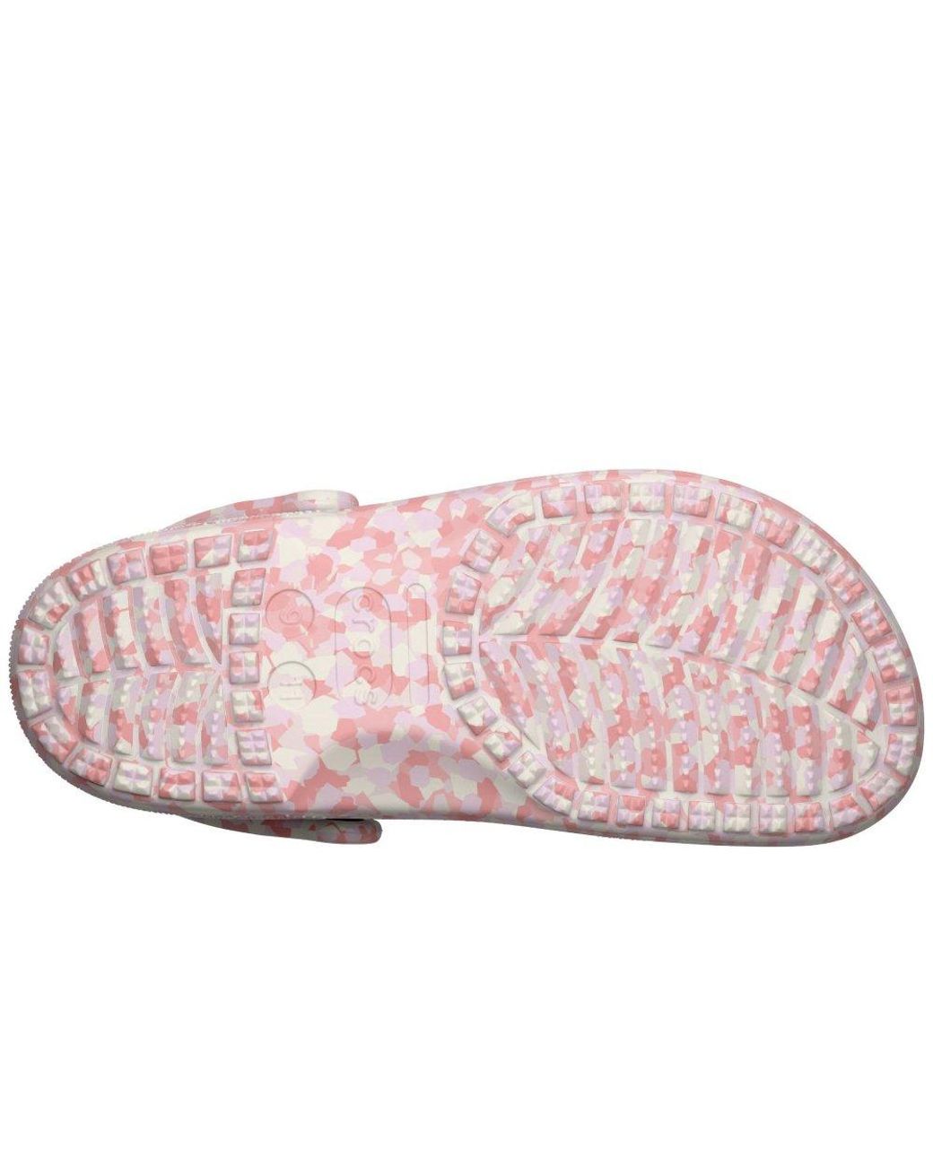 CROCSTM Pink Classic Confetti Clogs