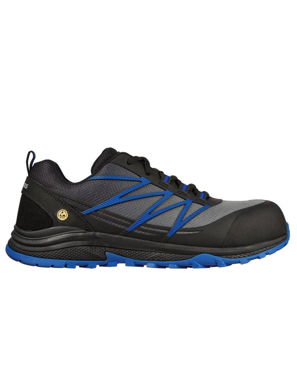Skechers Blue Puxal Safety Trainers for men