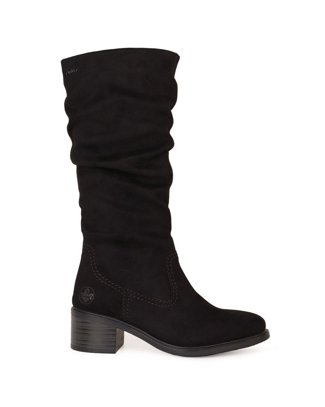 Rieker Black Richmond Knee High Boots