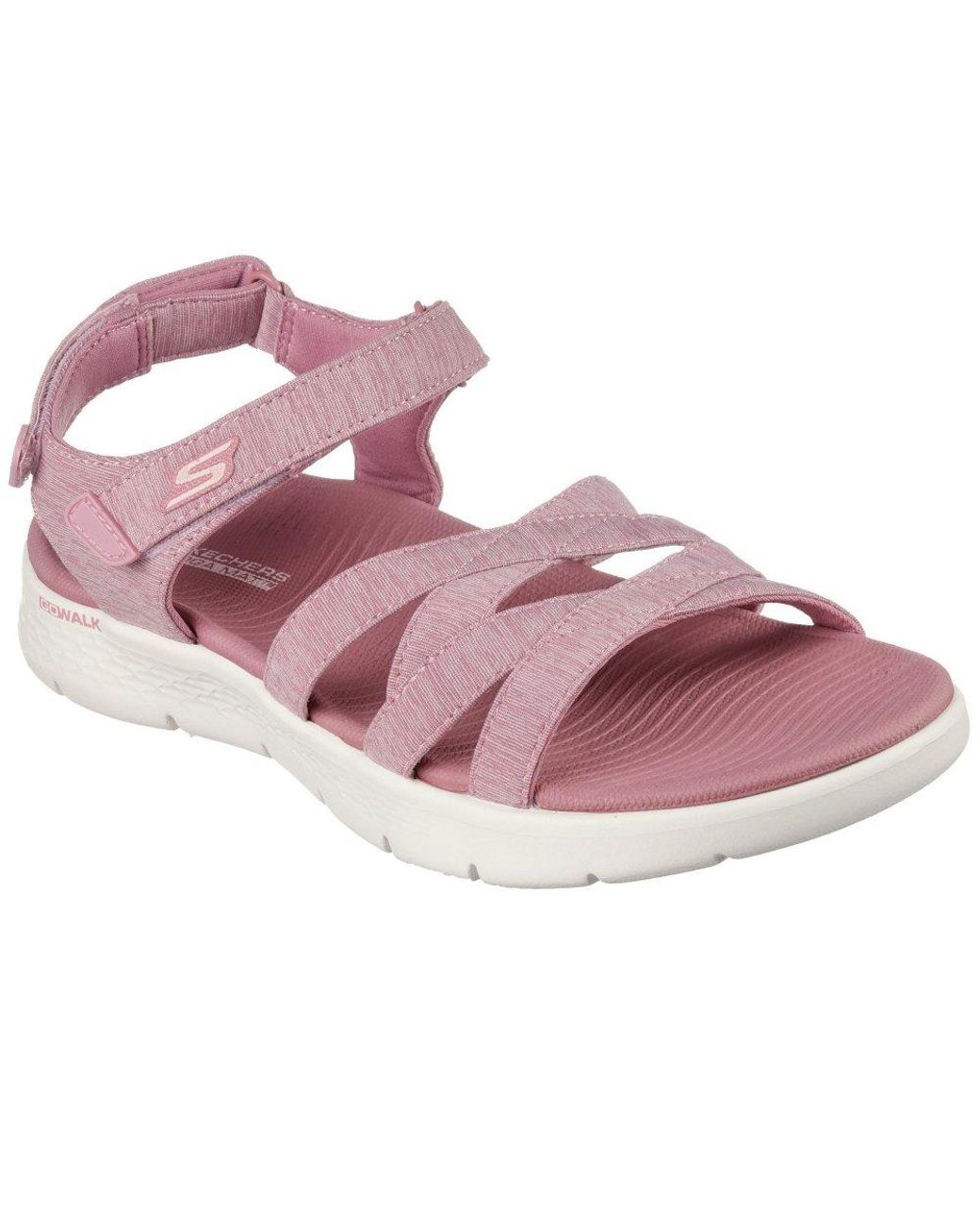 filter detaljer Alaska Skechers Go Walk Flex Sunshine Sandals in Purple | Lyst Canada