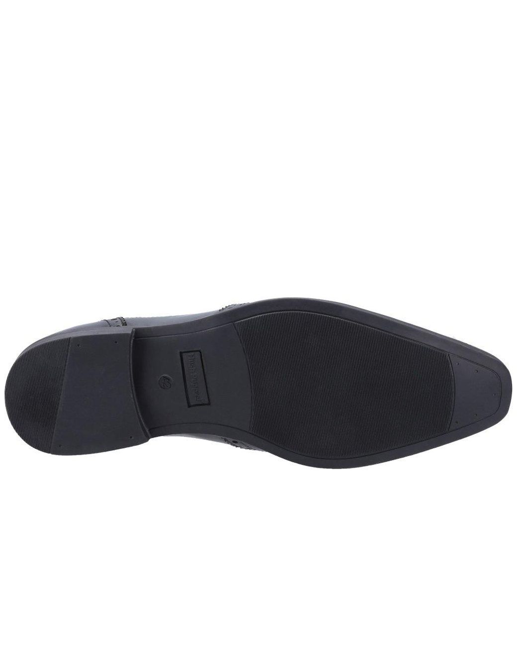 Hush Puppies Black Elliot Brogues for men
