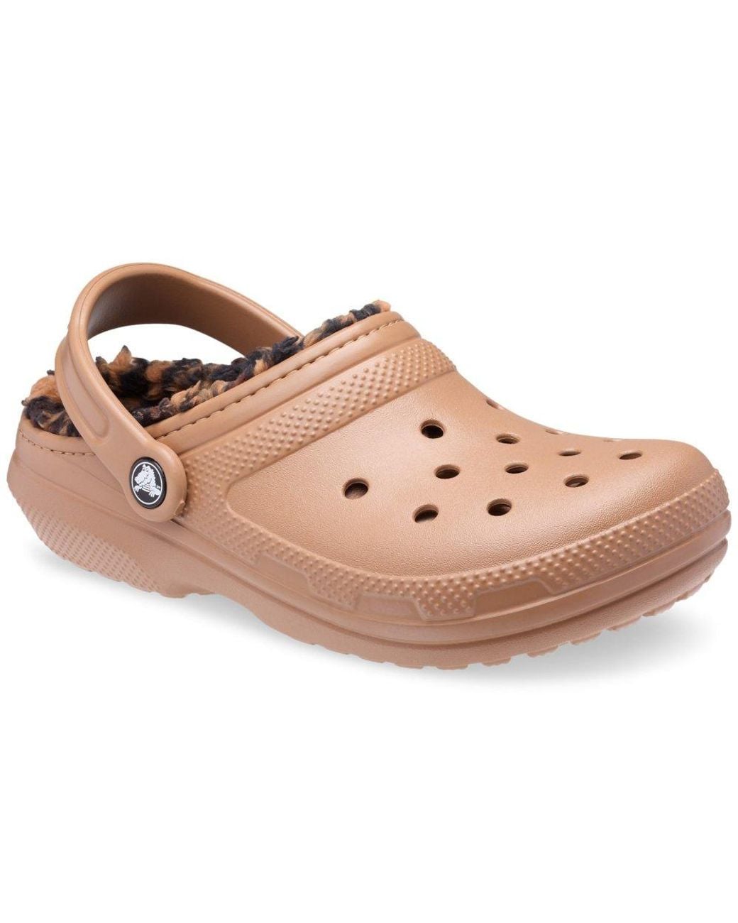 CROCSTM Pink Classic Lined Clogs