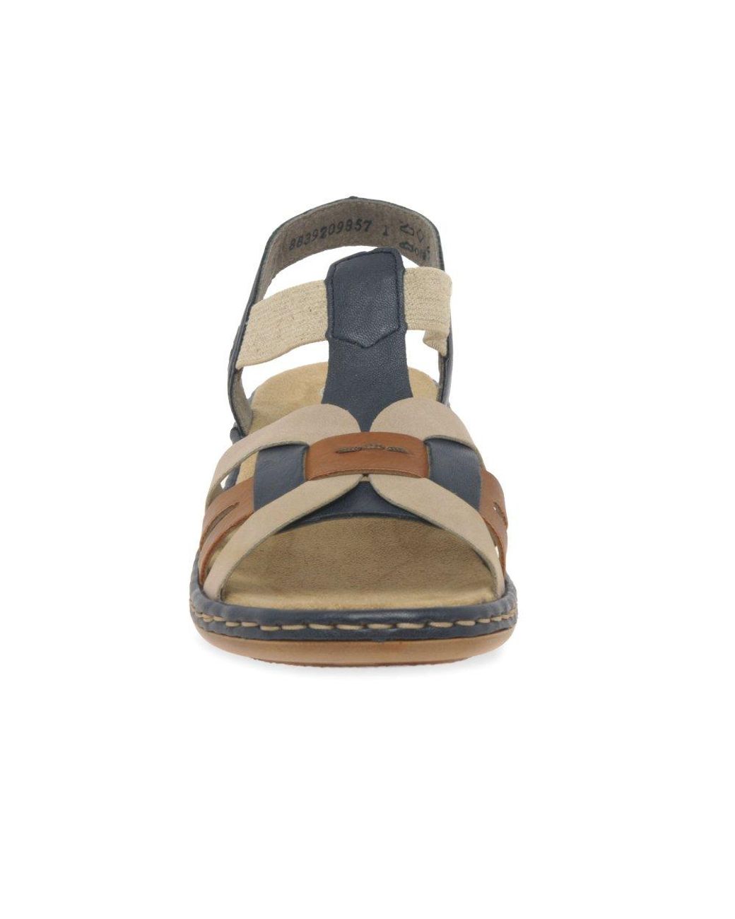 Rieker Blue Globe Sandals