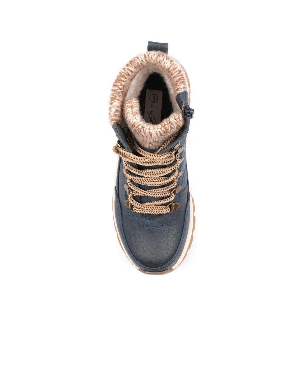 Lunar Blue Kallie Ankle Boots