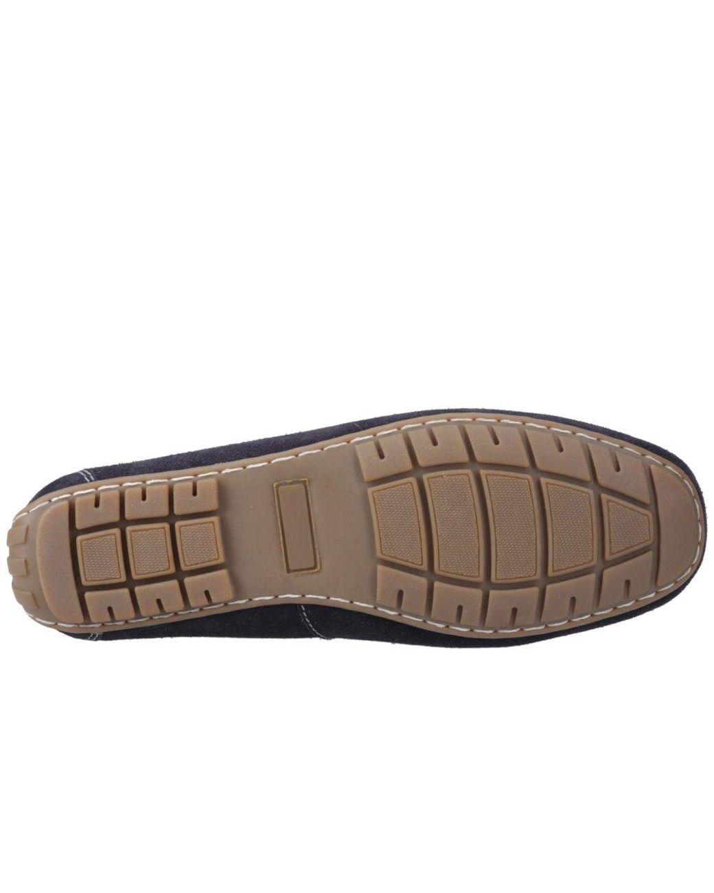 Hush Puppies Blue Ralph Suede Shoes for men