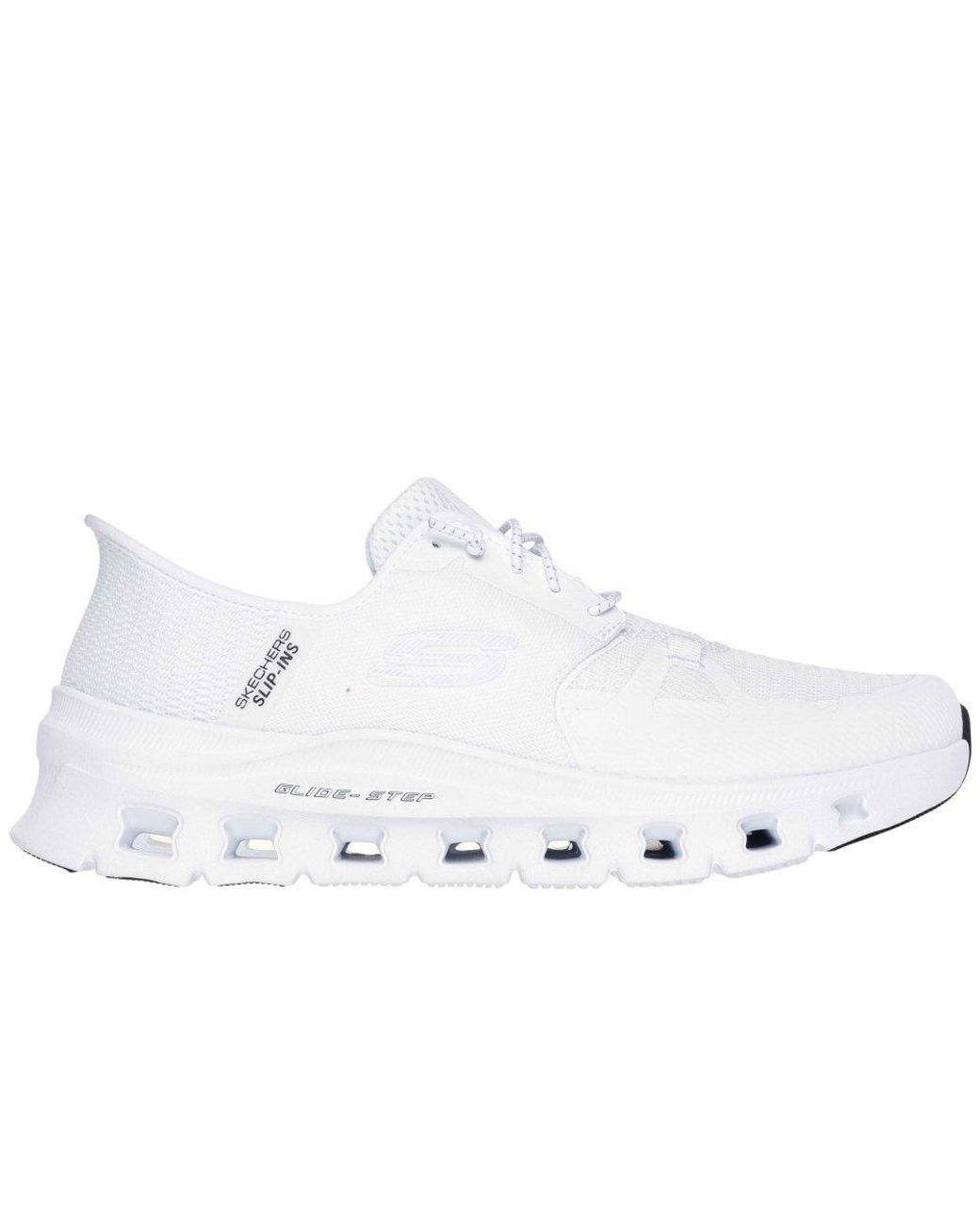 Skechers White Glide-Step Pro Trainers for men