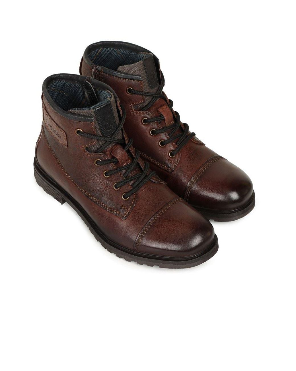 Bugatti Brown Ardel Boots for men
