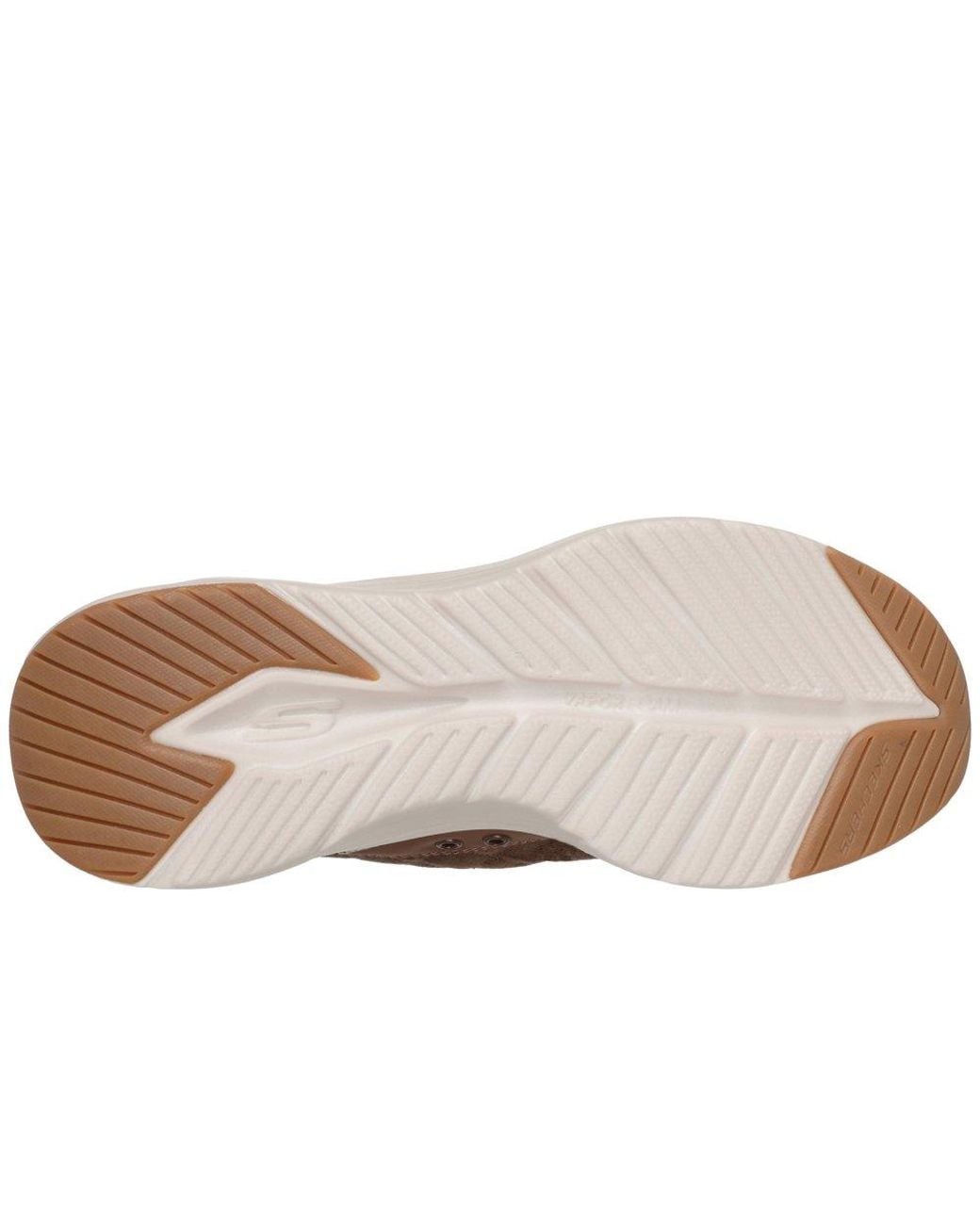 Skechers Brown Contour Foam Cordelux Trainers for men