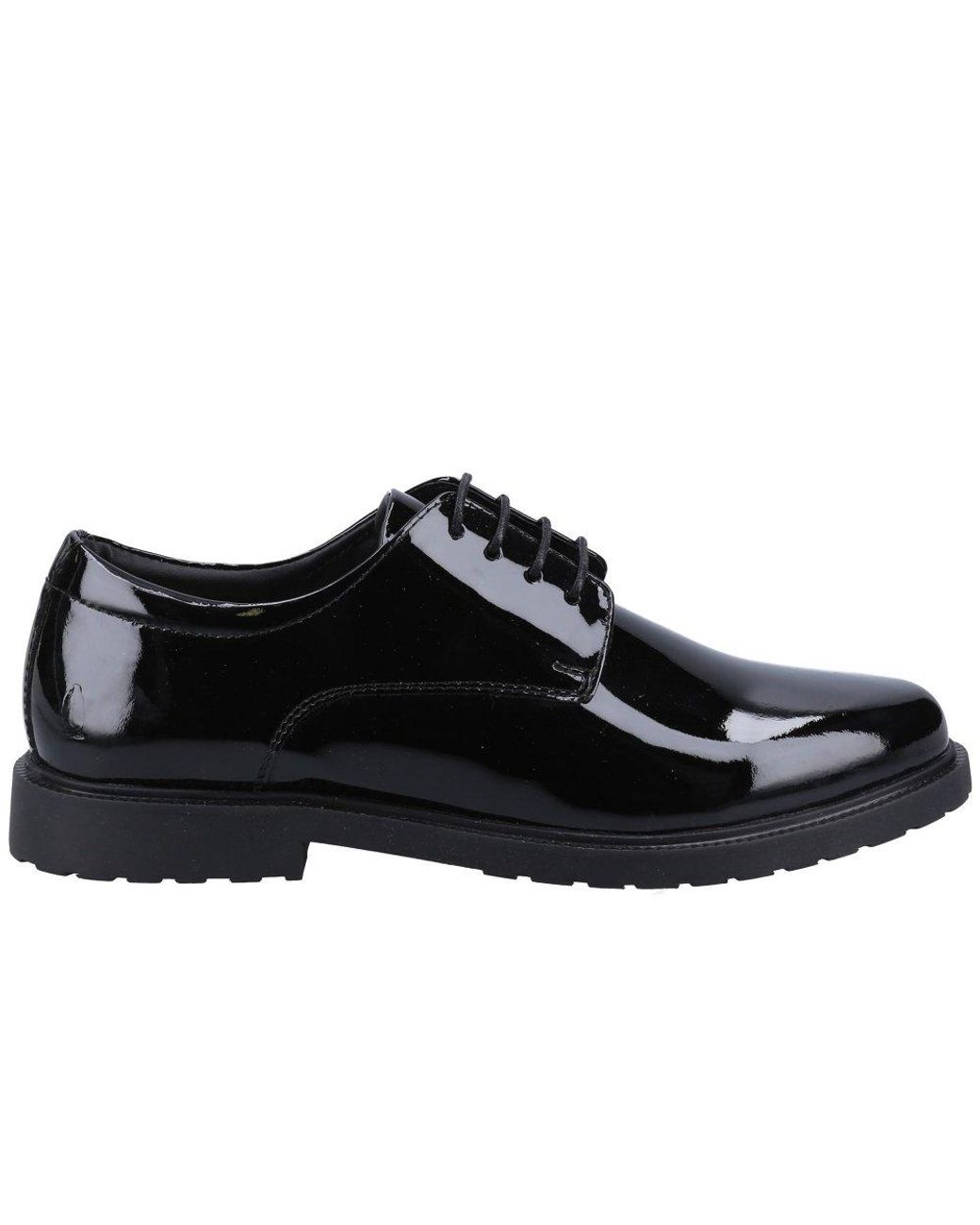Hush Puppies Black Verity Lace Up Shoes