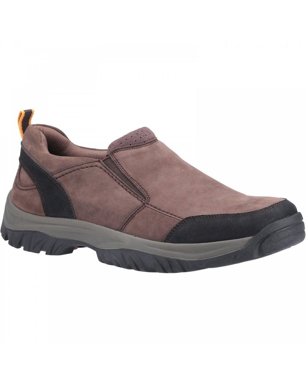 Cotswold Brown Boxwell Slip On Shoes for men