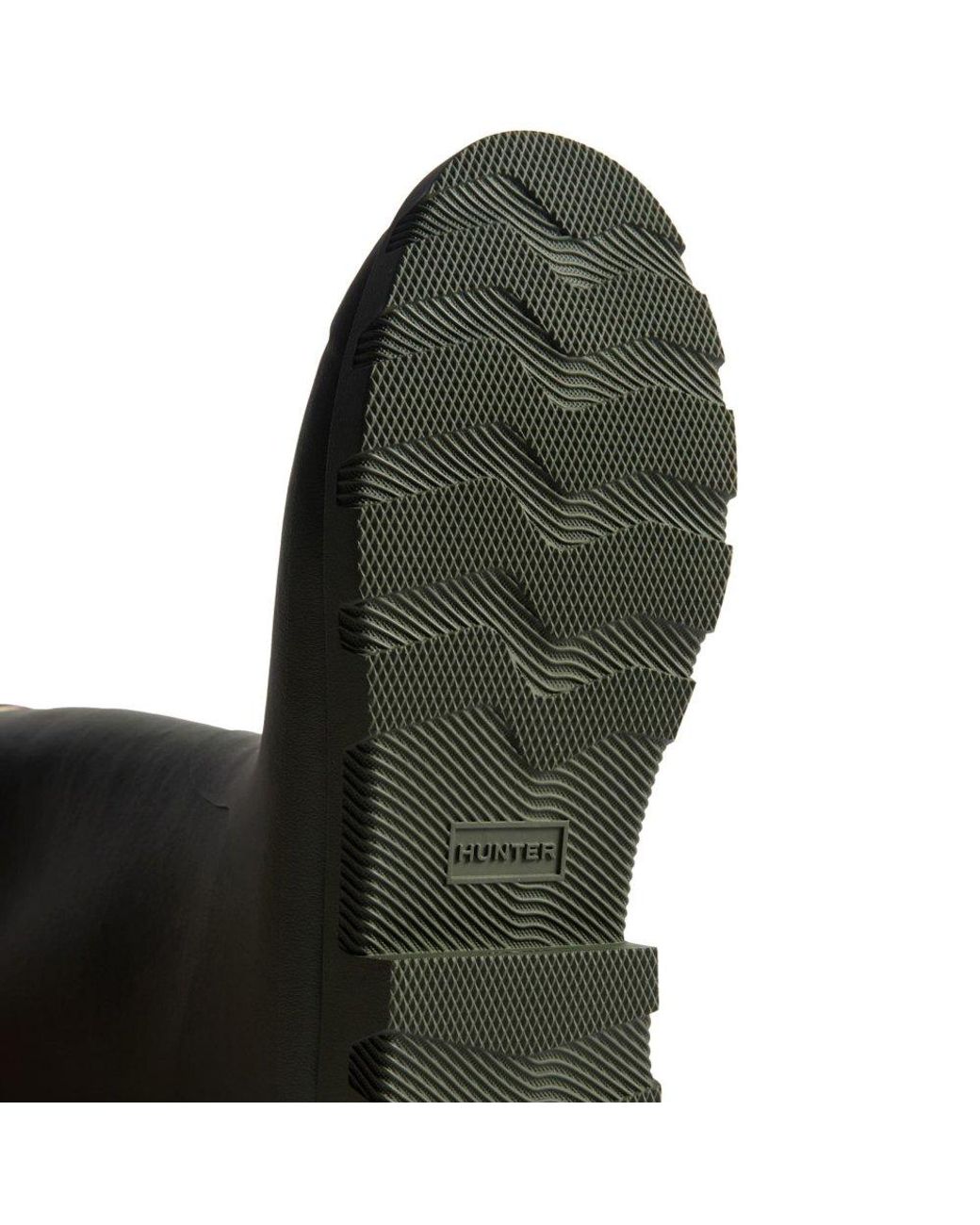 Hunter Green Downpour Tall Insulated Wellingtons