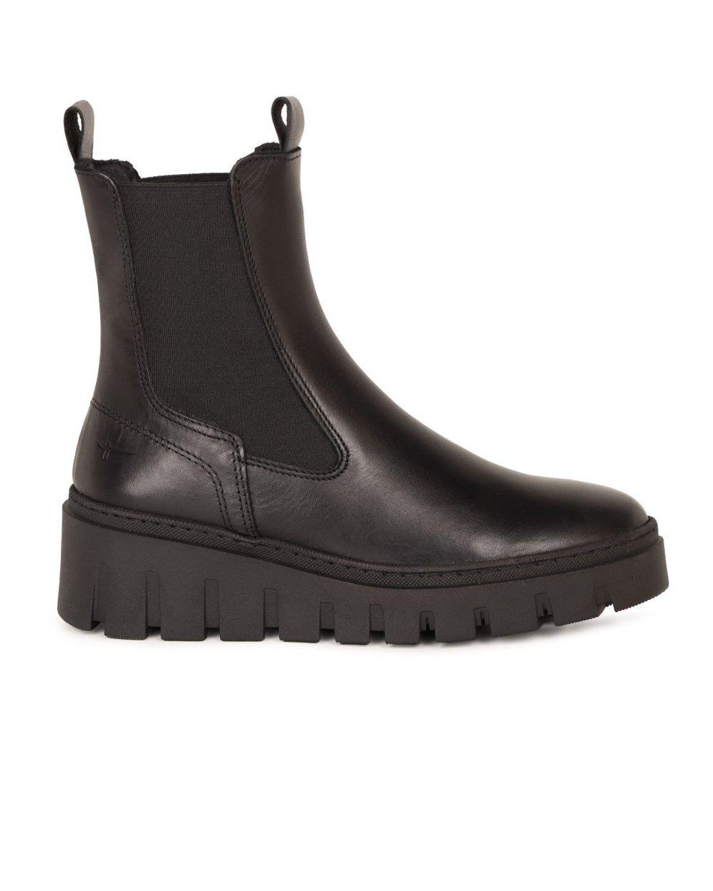 Tamaris Black Cobina Chelsea Boots
