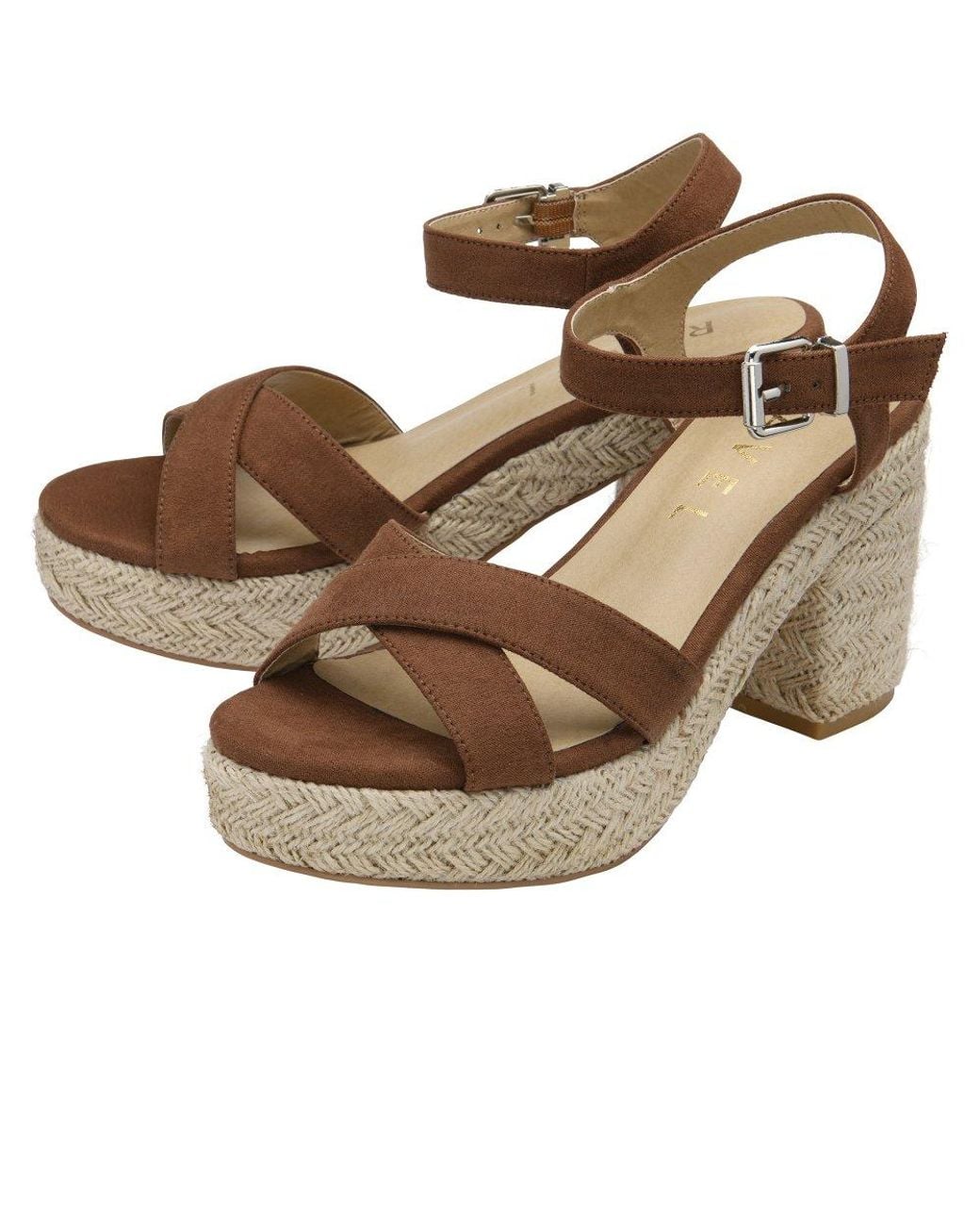 Ravel Brown Marston Heeled Sandals
