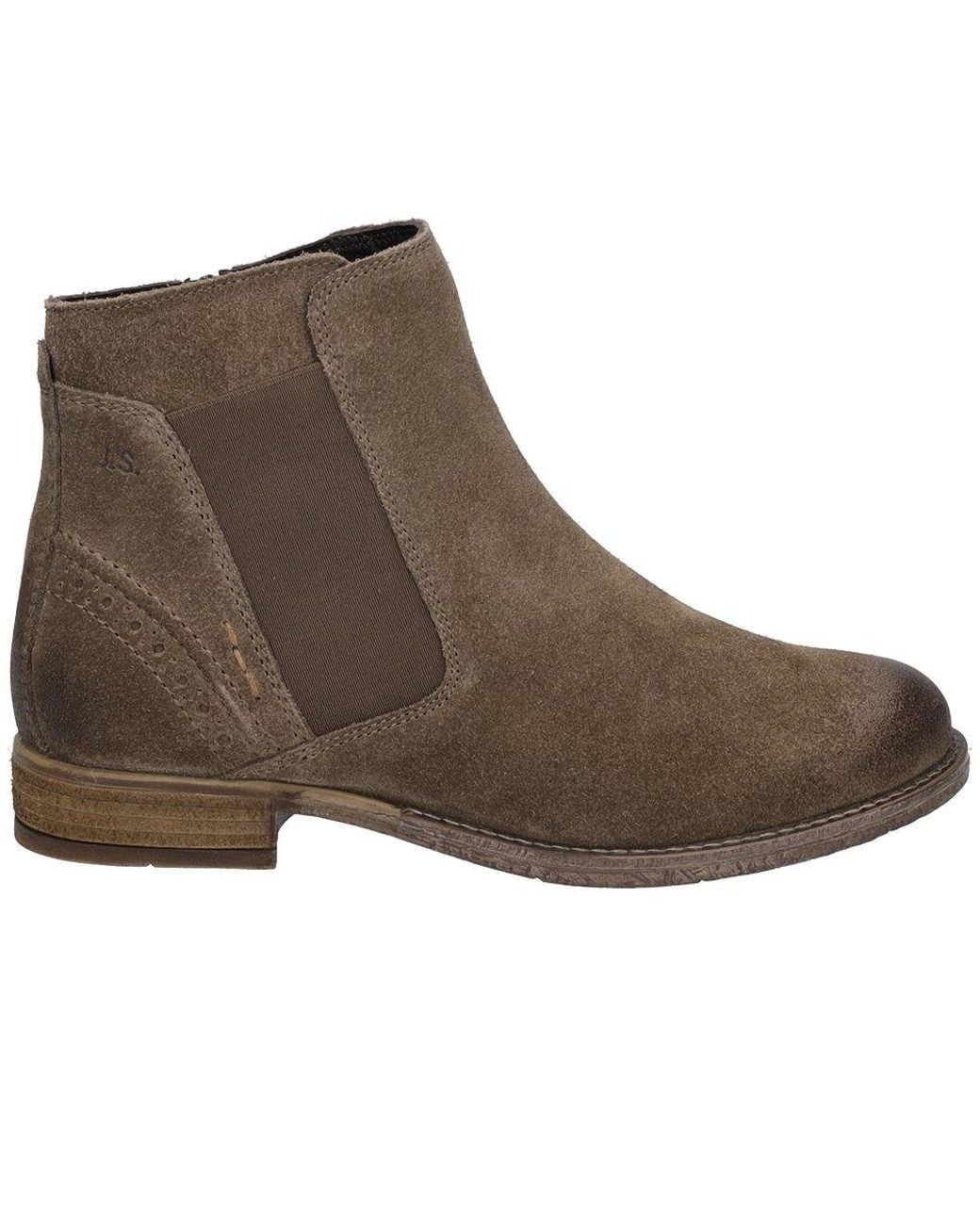 Josef Seibel Brown Sienna 35 Ankle Boots