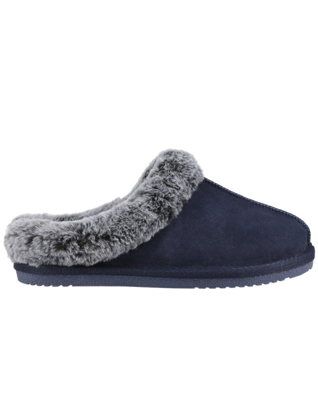 Hush Puppies Blue Amara Slippers