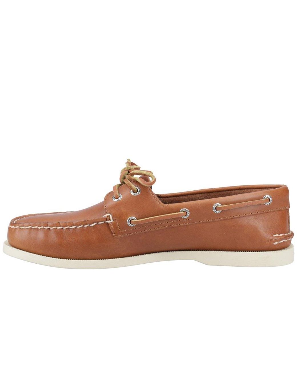 Sperry Top-Sider Brown Authentic Original 2-Eye Boat Shoes for men